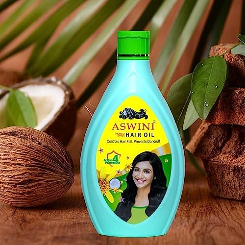 Aswini Homeo Hair Oil- Helps in Stopping Hair Fall & Dandruff-350ml - Image 3
