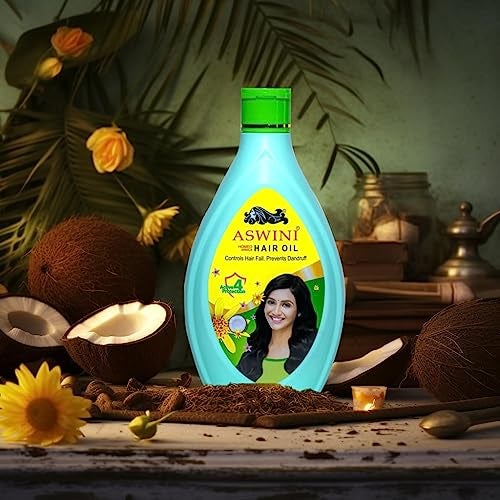 Aswini Homeo Hair Oil- Helps in Stopping Hair Fall & Dandruff-350ml - Image 2