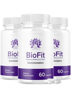IDEAL PERFORMANCE Biofit Probiotic Pills Bio Fit Supplement (3 Bottles) 