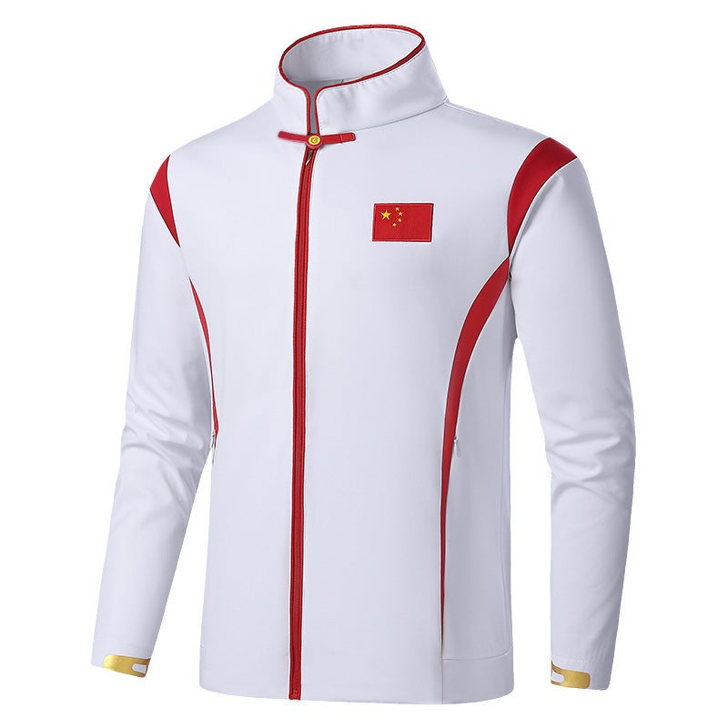 2023 National Team Sportswear Jacket Coat School Games Appearance Team Clothing Marathon Running Sportswear Competition Clothing - Image 2