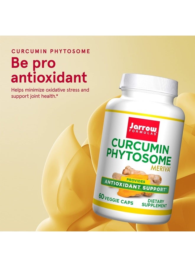 jarrow formulas Curcumin Phytosome 500 mg - 60 Veggie Capsules - Formulated with Meriva - Antioxidant Support Supplement - Curcumin Absorb Delivery System - 30 Servings (Packaging May Vary) - Image 3