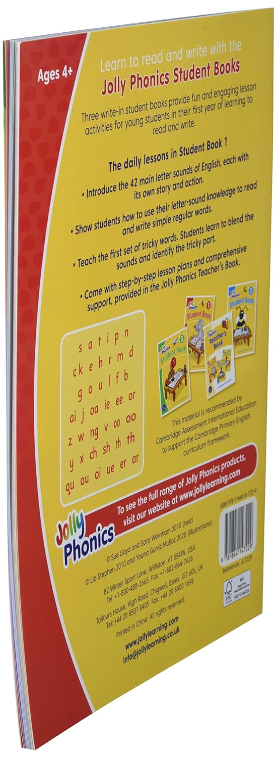Jolly Phonics Student Book 1: In Print Letters (American English Edition) - Image 4