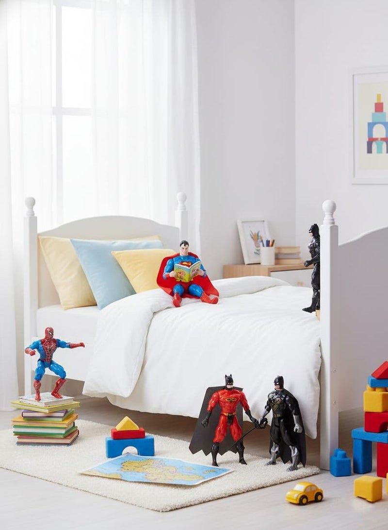 "مجموعة شخصيات أبطال خارقين – طقم ألعاب قابلة للجمع مكون من 5 قطع للأطفال من عمر 3 سنوات فما فوق" - Image 5