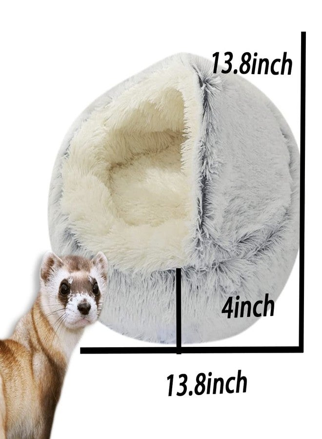 FULUE Ferret Bed Cave and Hideouts，Ferret Hideaway Bed Accessories for Cage Ferret Beds and Hideouts (Gray) - Image 5