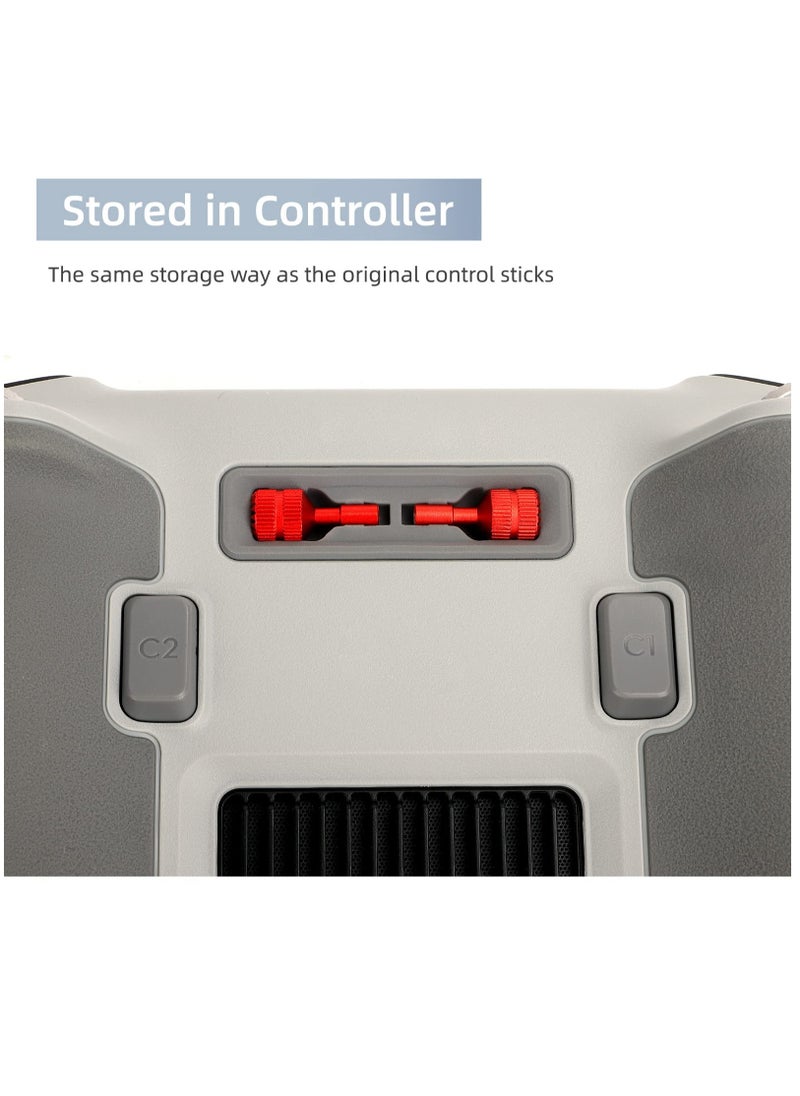 Replacement Joystick Thumb Sticks for Mini 4 3 Pro Air 2s Mavic 3 Pro Compatible with Yu Remote Controls Easy Grip  - Image 4