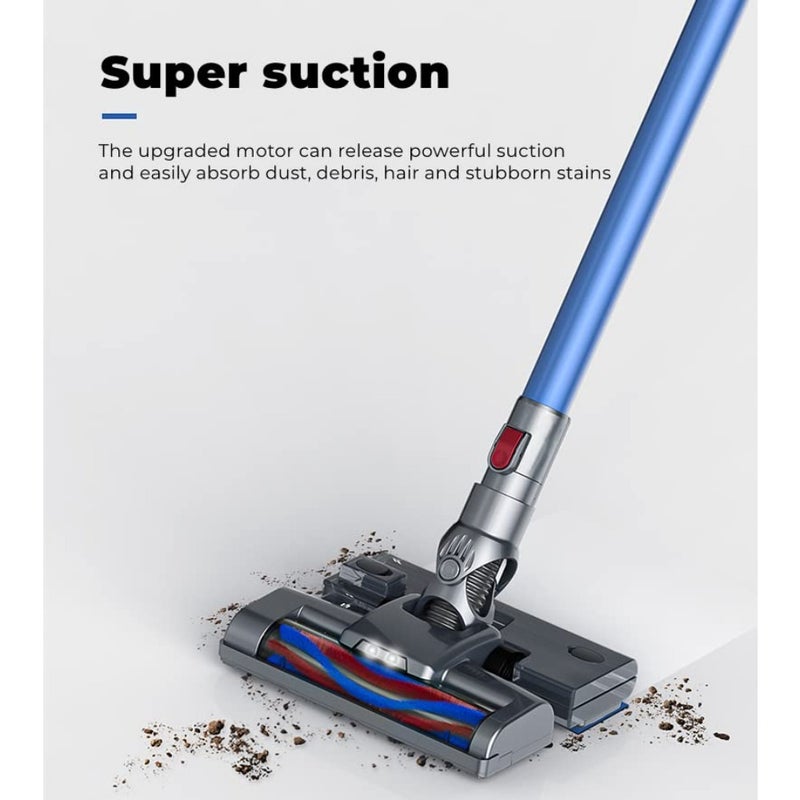 Home hard floor carpet use, ABS plastic, black-gray, 40 kPa high suction with mopping tank mite remover, 6-in-1 lightweight cordless vacuum - Image 2