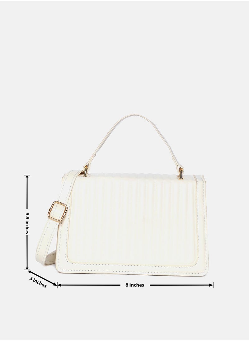 Haute Sauce Aline White Mini Bag  - Image 2