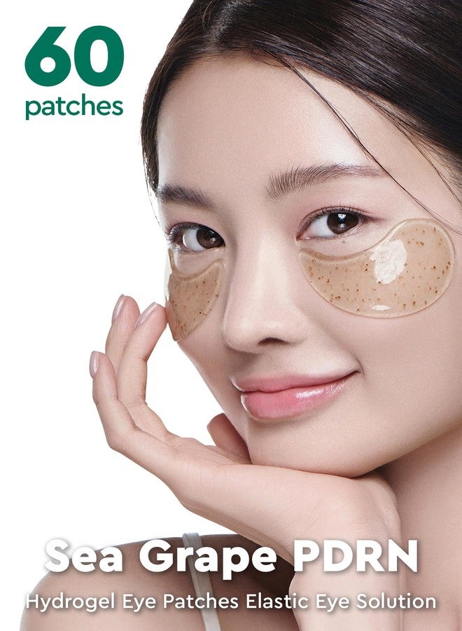 BE+WANTS bewants Sea Grape Vegan PDRN Eye Patches for Sensitive Skin | Formulated with Collagen, Green Tea, Ceramides and Pathenol | Hydrating & Firming Under Eye Mask - Image 2