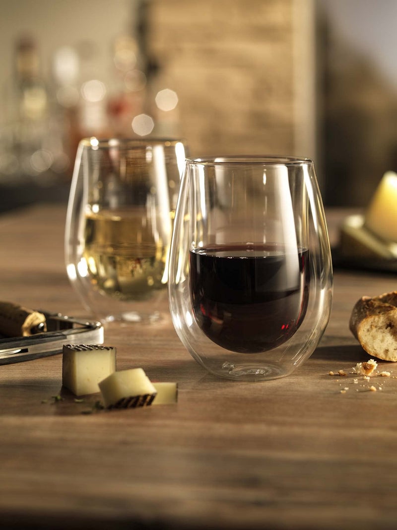 ZWILLING Sorrento 2-pc Double-Wall Glass Red Wine Glass Set