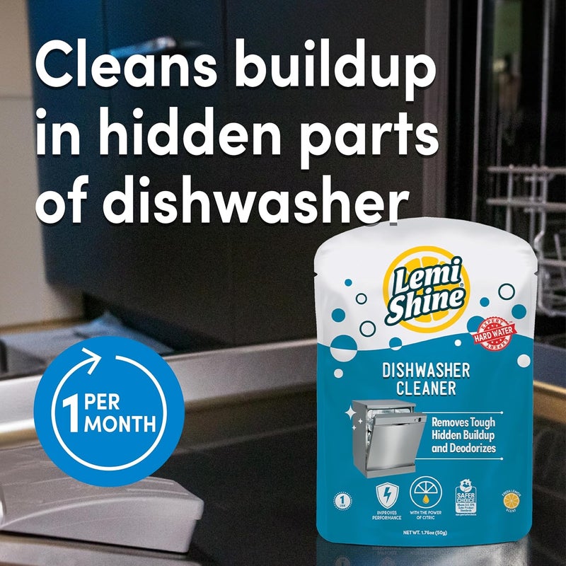 Lemi Shine Dishwasher Cleaner, 1.76 Ounce - Image 2