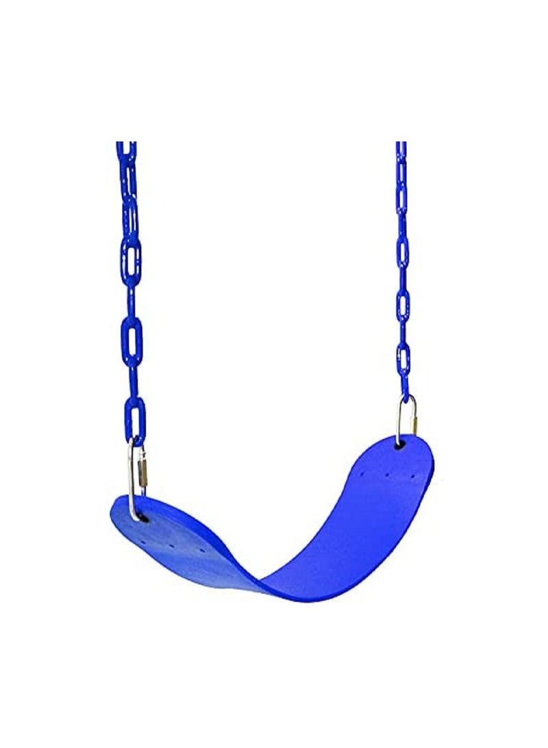 شيانغ يو XIANGYU مقعد أرجوحة بسلاسل وقفل أبازيم لون أزرق - Image 2