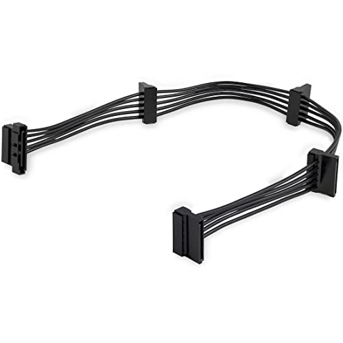 Startech.com StarTechcom 157 in 400 mm SATA Power Splitter Adapter Cable MF 4x Serial ATA Power Cable Splitter PYO4SATA - Image 1