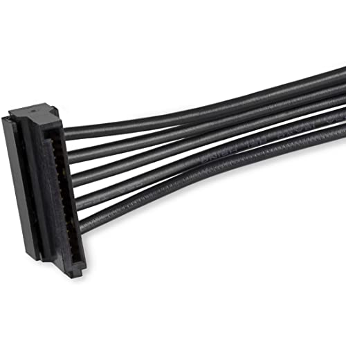Startech.com StarTechcom 157 in 400 mm SATA Power Splitter Adapter Cable MF 4x Serial ATA Power Cable Splitter PYO4SATA - Image 3