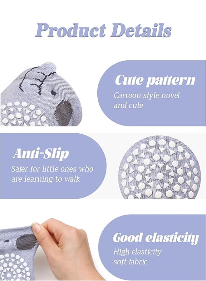 Sweet Life Baby Knee Pad for Crawling Infant Kneepads, Elastic Leg Warmers, Anti-Slip Leg Protector for Toddler (5 Pairs, Standard) - Image 5