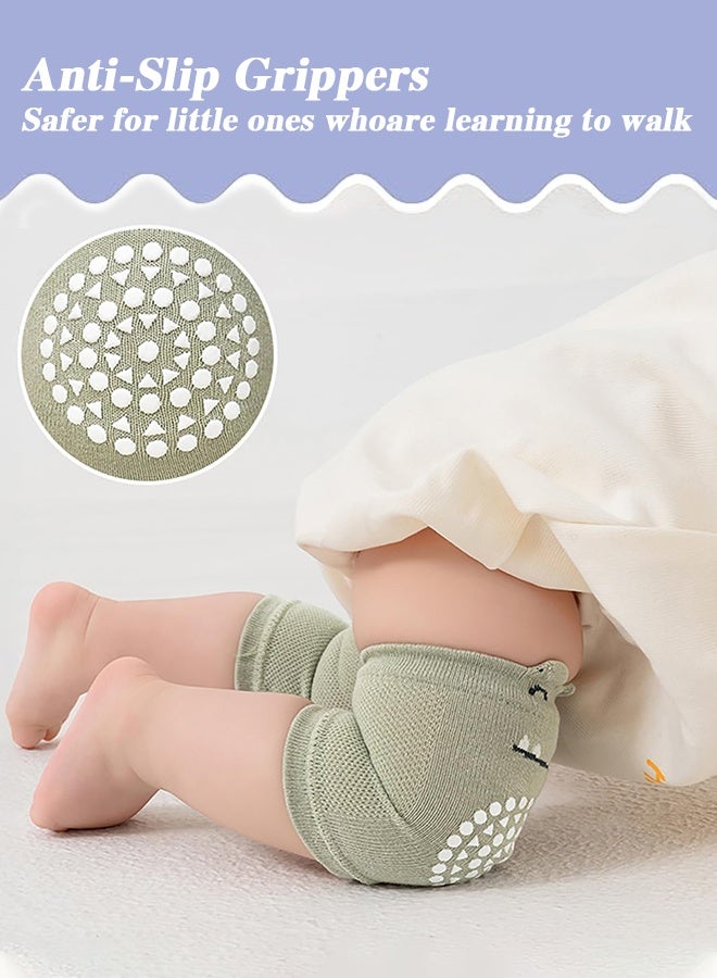 Sweet Life Baby Knee Pad for Crawling Infant Kneepads, Elastic Leg Warmers, Anti-Slip Leg Protector for Toddler (5 Pairs, Standard) - Image 3