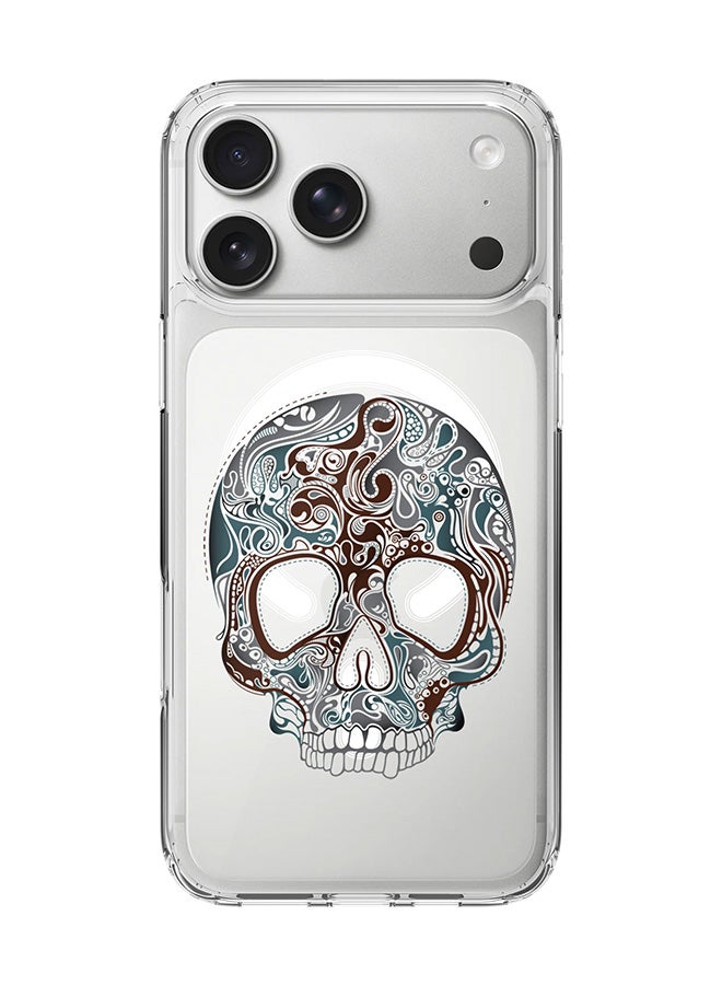 Stylizedd حافظة ماغسيف شفافة كلاسيكية لجهاز آيفون 17 برو ماكس، حافظة هجين ناعمة حواف مرنة مضادة للسقوط TPU PC جل رقيقة شفافة [مصممة لجهاز آيفون 17 برو ماكس] - سكالي تاتو