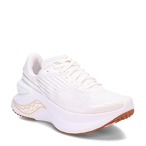 Saucony Women's Endorphin Shift 3 Running Shoe, White/Gum, 8 Medium - Image 2