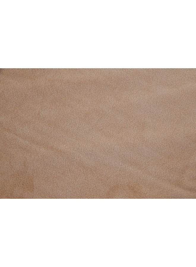 Mintra Sherpa & Super soft Flannel H4573 Camel size 220x180cm  - Image 2