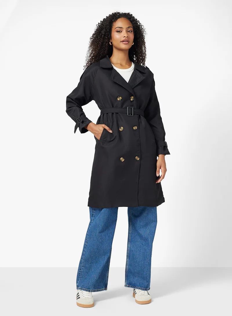 Ginger Oversize Woven Trench Coat