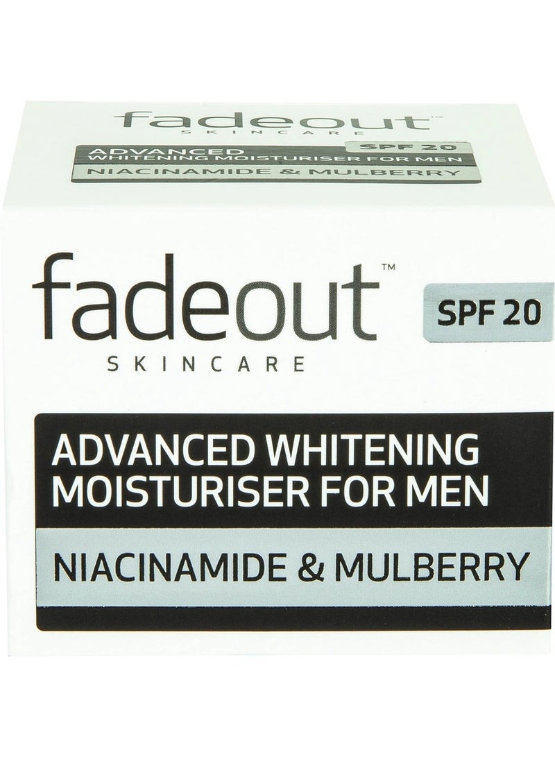 FadeOut Advanced Whitening Moisturiser For Men 50 ml - Image 1