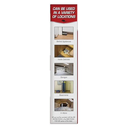 Tomcat Mouse Killer Child Resistant, Refillable Station with Clear Lid for Easy Monitoring, 1 Bait Station and 4 Refills - Image 4