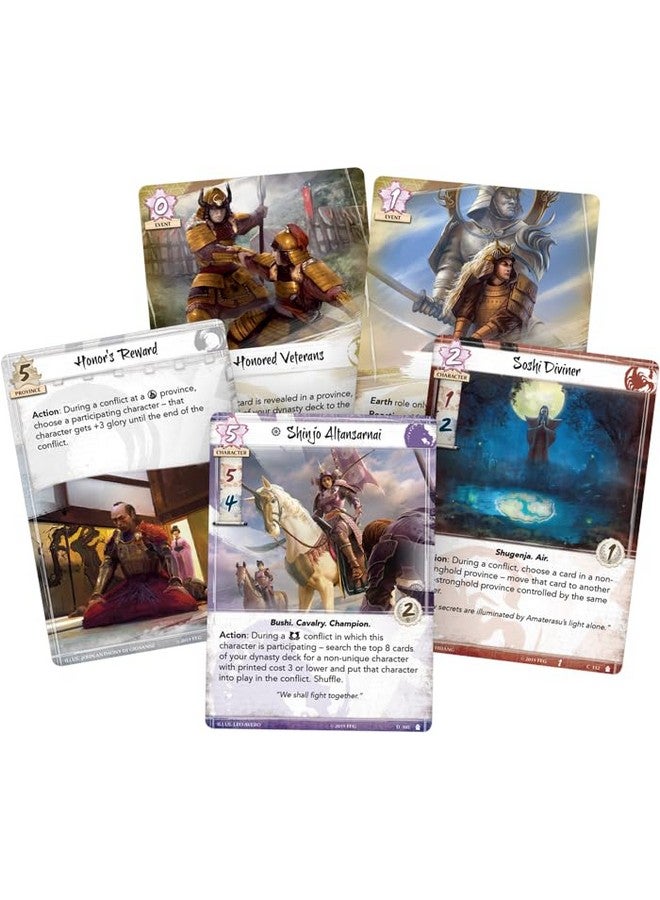 Fantasy Flight Games Legend of The Five Rings: The Card Game As Honor Demands Dynasty Pack - Tactical Strategy Game for Kids & Adults, Ages 14+, 2 Players, 45-90 Minute Playtime, Made - Image 2