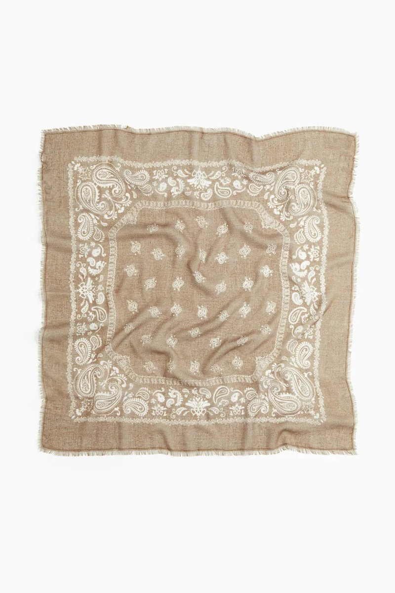 H&M Patterned scarf