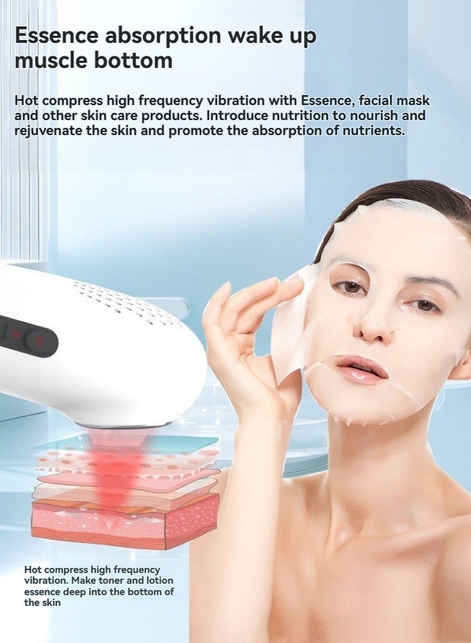 M MIAOYAN New hot and cold beauty instrument, facial cooling and heating beauty instrument, ice compress facial massage instrument, introduction instrument  - Image 4