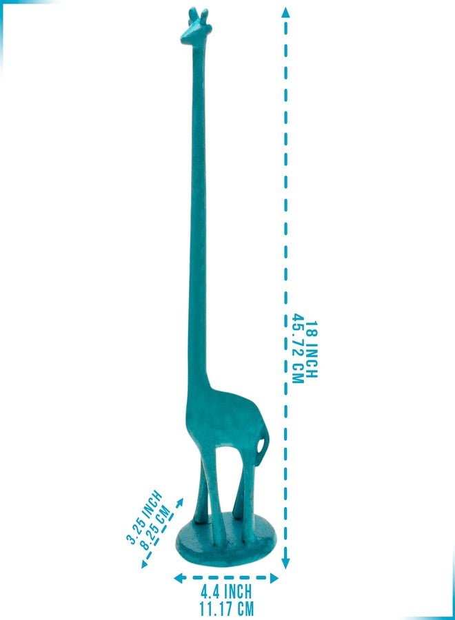 Comfify حامل مناديل ورقية على شكل زرافة للمطبخ أو حامل ورق تواليت زخرفي للحمام - تصميم حيواني فريد عتيق، قديم، وغريب لتوزيع اللفائف لديكور المنزل - Image 2