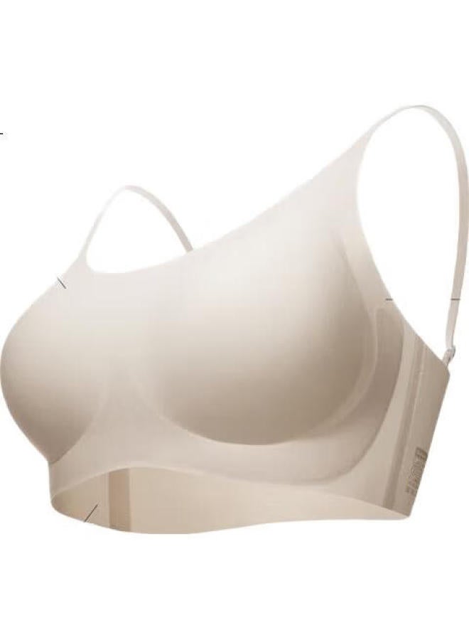 Bananain [Zhou Dongyu Same Style] 300A Size-Free Women'S Liquid Foundation Bra Without Traces, Wire-Free, Thin Summer Style Bra - Image 1