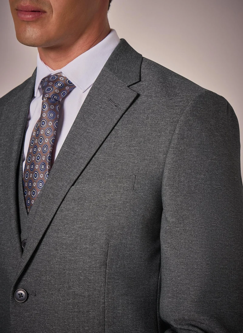 Matalan Taylor & Wright Aston Charcoal Tailored Fit Suit Jacket