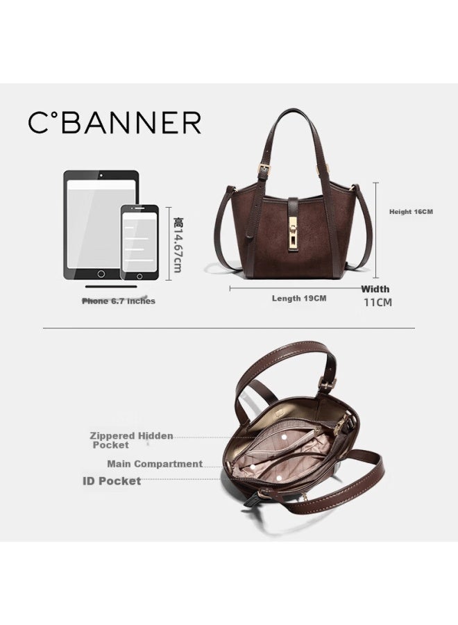 C.banner Women's Crossbody Bag Fashion Shoulder Handbag Bucket Bag Luxury Birthday Women's Day Gift - Image 3