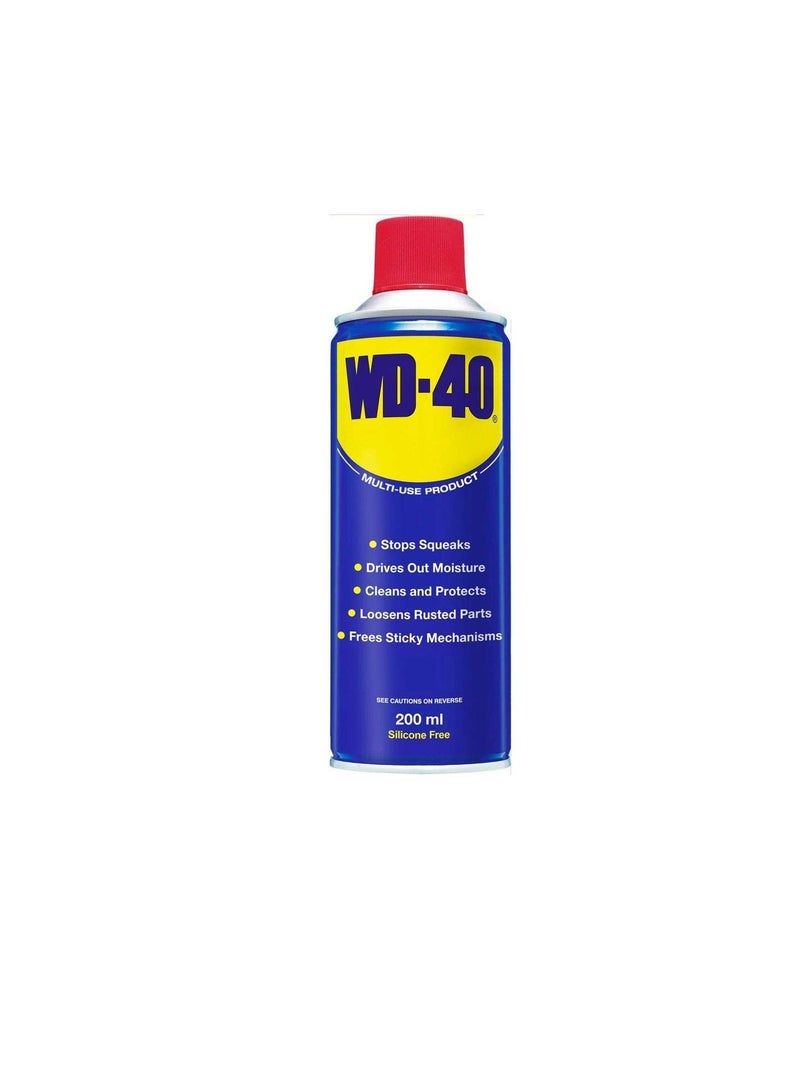 دبليو دي-40 WD-40 منتج مزلق متعدد الاستخدامات - 200 مل - Image 1
