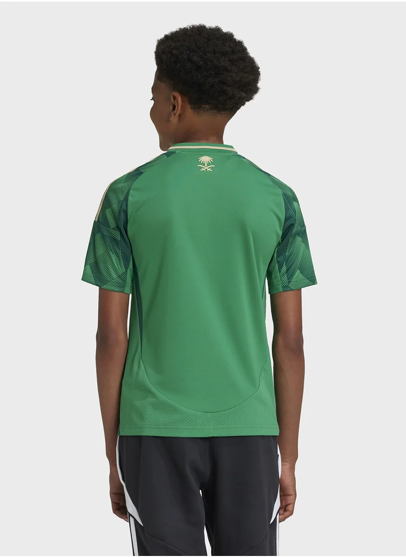 اديداس Youth Saudi 24/25 Stadium Home Jersey