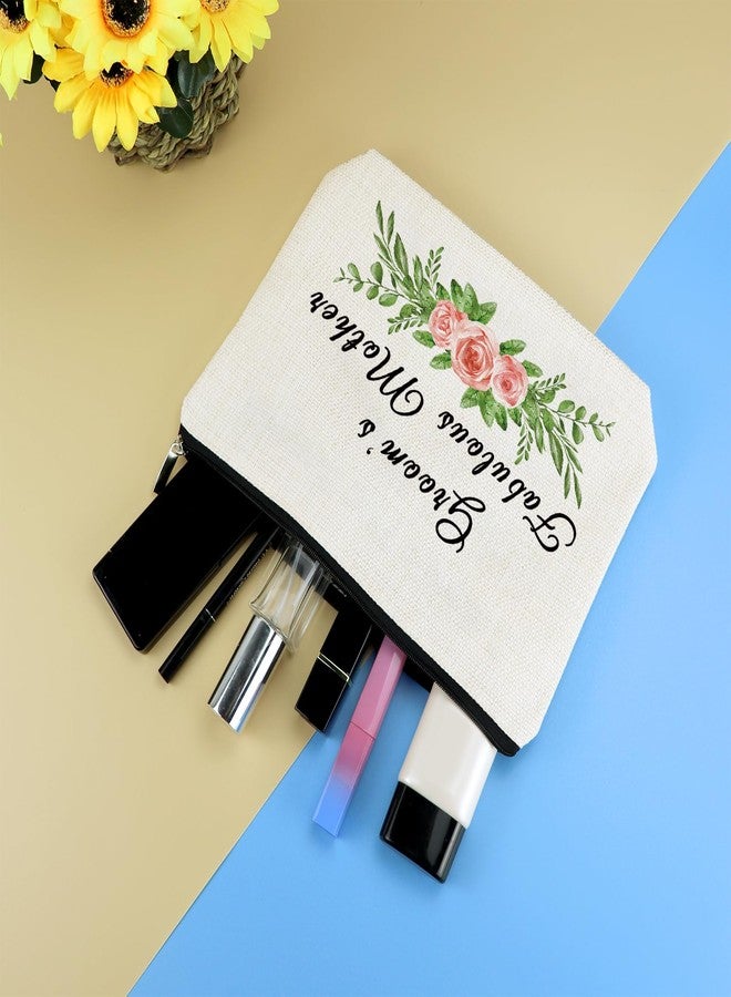 حقيبة مكياج هدية لأم العريس، هدايا لحفل توديع العزوبية، حقيبة مستحضرات تجميل، هدايا زفاف وخطوبة للأم، هدية تقدير من العروس لأم العريس، حقيبة مكياج، حقائب أدوات تجميل للسفر - Image 4