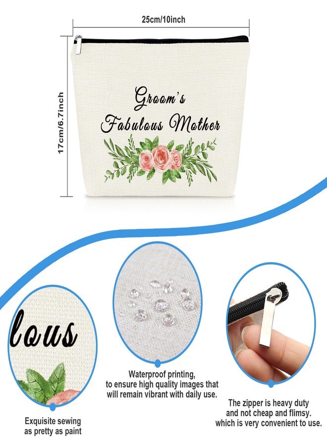 حقيبة مكياج هدية لأم العريس، هدايا لحفل توديع العزوبية، حقيبة مستحضرات تجميل، هدايا زفاف وخطوبة للأم، هدية تقدير من العروس لأم العريس، حقيبة مكياج، حقائب أدوات تجميل للسفر - Image 2