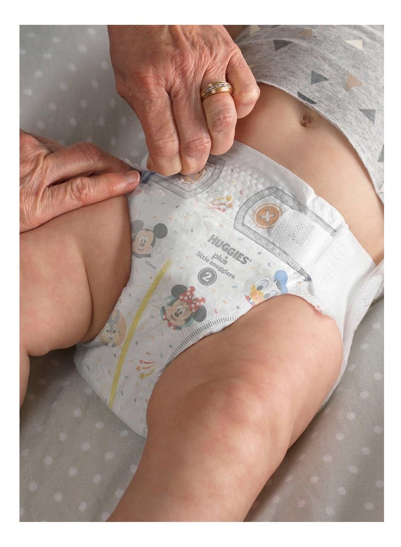 Huggies 174-Piece Little Movers Plus With 2 in 1 Skin Protect Limited Edition Baby Diapers Size 4  - Image 4