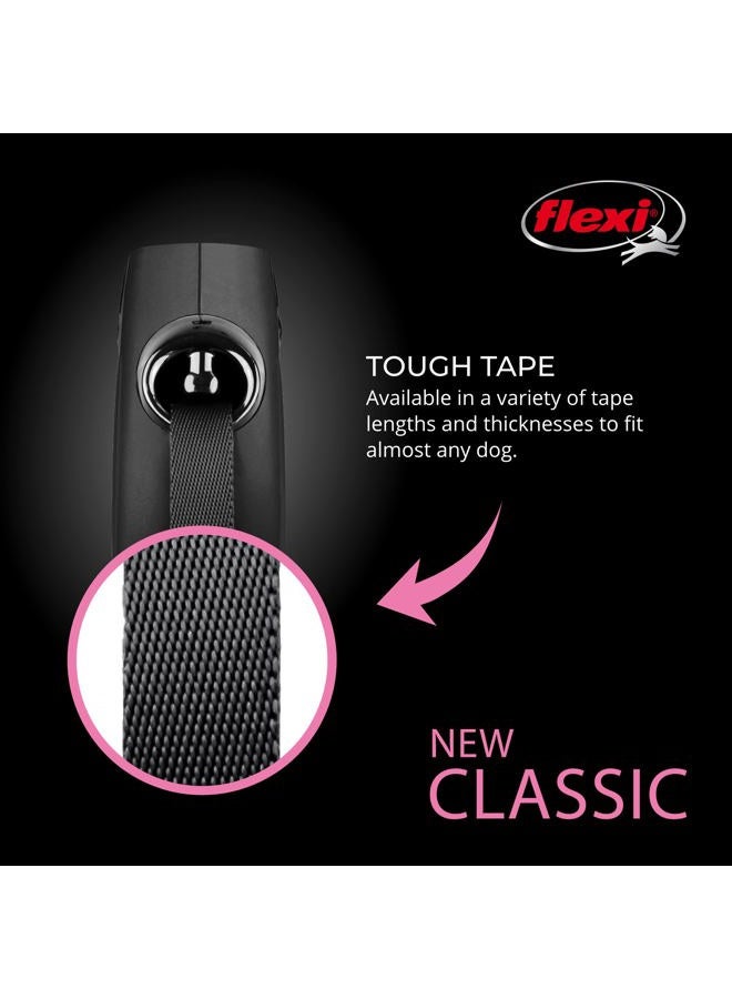 Flexi New Classic Tape Retractable Dog Leash for Large Dogs Upto 110 lbs. – 16 ft., Black | Tangle Free Pet Walking Leash with One-Handed Brake, Pause, Lock|German Quality Product - Image 3