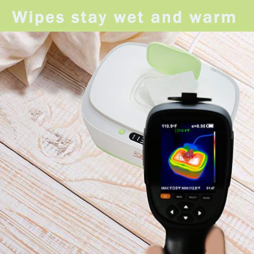 Lilmonki- Wet Wipe Warmer and Dispenser - For Baby Wipes - BPA-Free - Includes Bonus Changing Pad - Image 2