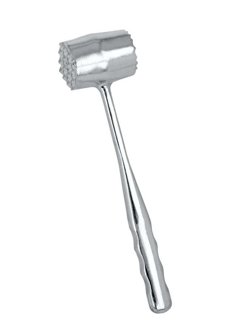 Metaltex Aluminum Meat Tenderizer â€“ Dual-Surface Steak Pounder Hammer for Kitchen & BBQ