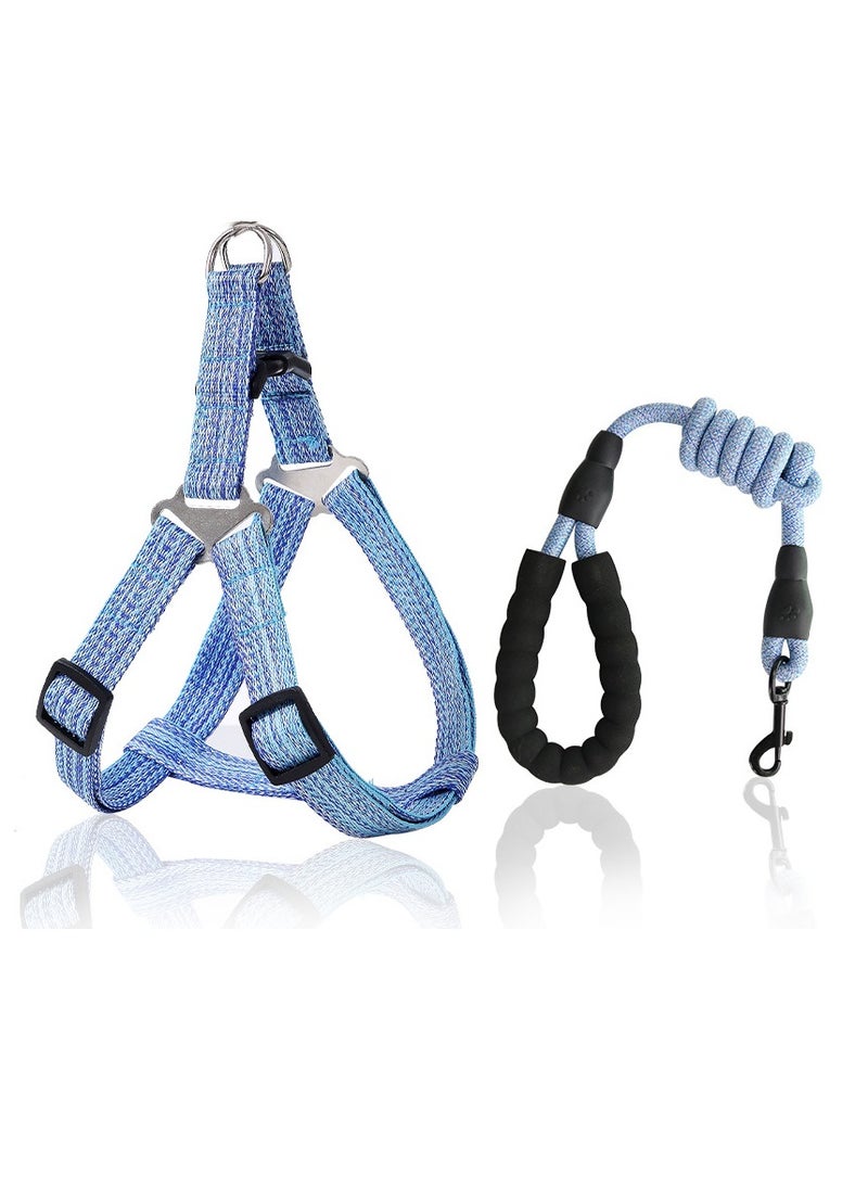 Pet Chest Harness Leash Set: Adjustable Dog Leash for Walking - Image 1