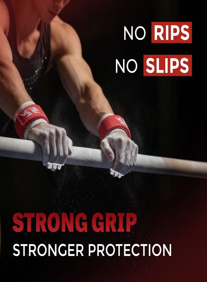 Reisport مقابض الجمباز للرجال من ريسبورت - مقابض جلدية فاخرة لقضبان الجمباز - معدات وإكسسوارات الجمباز للرياضيين المتقدمين - Image 2