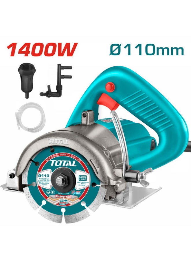 TOTAL - Marble Cutter 1400W Ts3141102 - Image 1