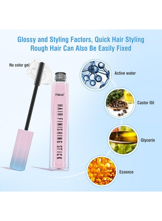 FUNAN Hair Finishing Stick, Flyaway Feel Stick Hair, Small Broken Hairs Finishing Cream, Non-Greasy and Non-Sticky (3 Pack) - Image 4