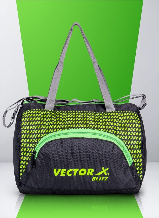 Vector X Blitz Gym Bag (Navy-Yellow) - Image 1