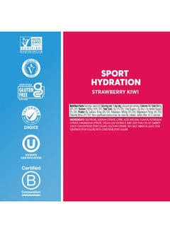 Nuun Nuun Sport Electrolyte Powder Canister - Strawberry Kiwi, 5 Essential Electrolytes for Hydration, Drink Mix with 15mg Magnesium, 1g Sugar, Non-GMO, Vegan, Up to 20 Servings  - Image 5