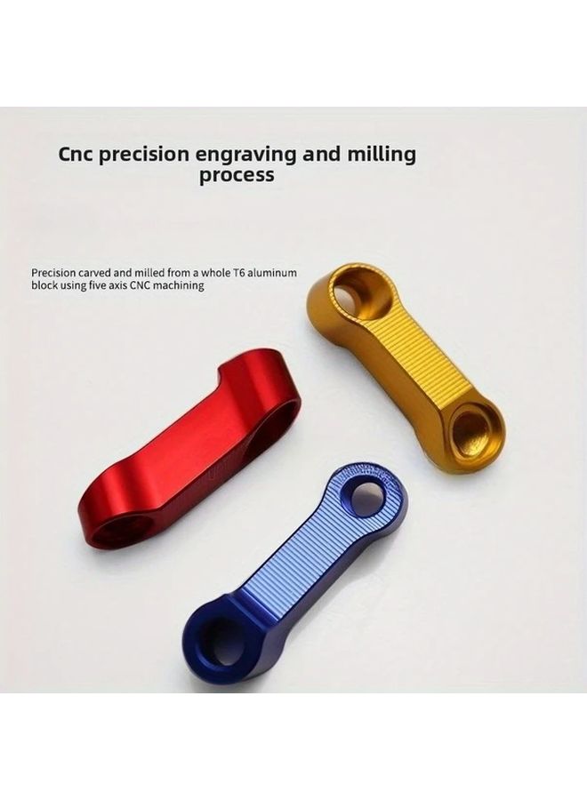 Golden Motorcycle Electric Vehicle Rearview Mirror Extension Bracket 2pcs Adjustable Forward Shift Adapter - Image 5