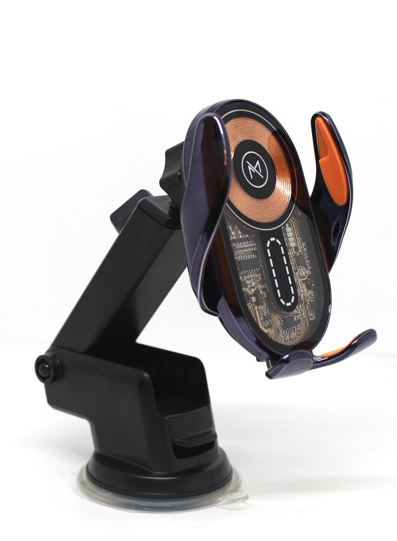 Max & Max Wireless Magnetic Fast Car Charger – Crystal Clear Auto Charging Holder for iPhone & Android - Image 4