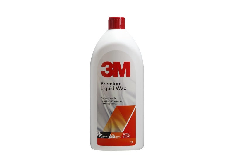 3M Liquid Wax (1 L, Off-White) | Restores Gloss on Car Paint | Water Repellent | UV Protection - Image 4