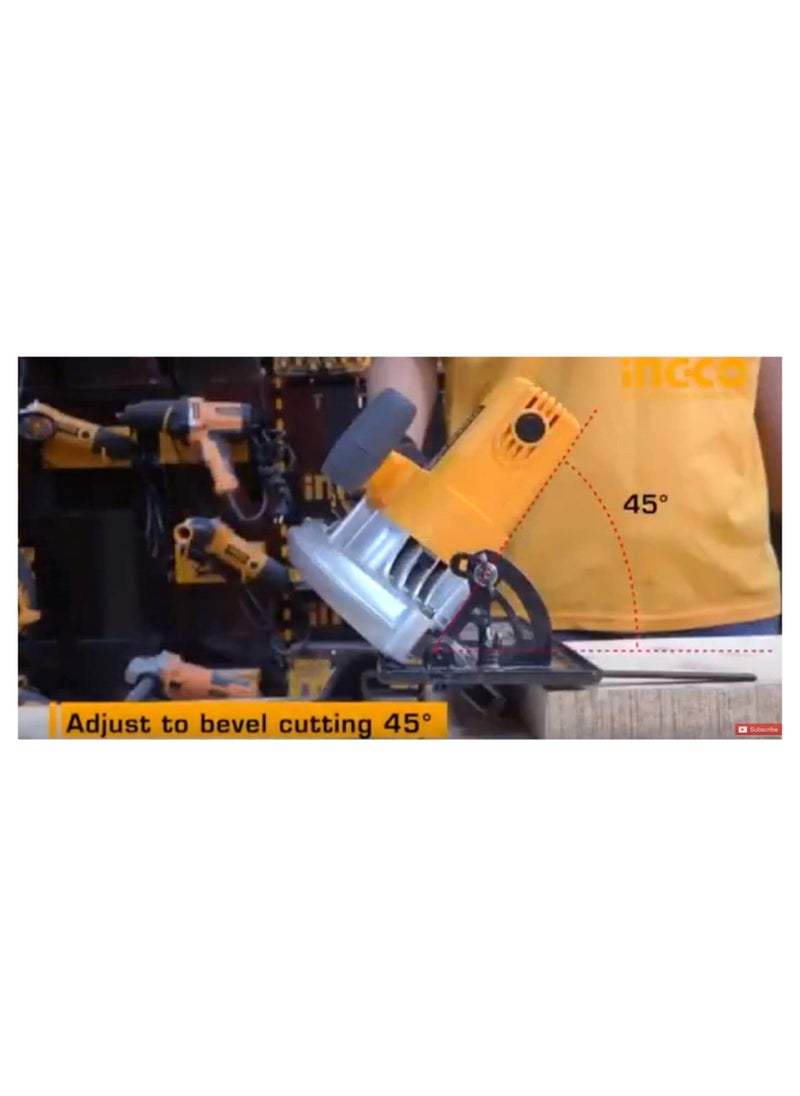 INGCO Ingco CS18528 1400W Circular Saw, 4800 rpm  - Image 5
